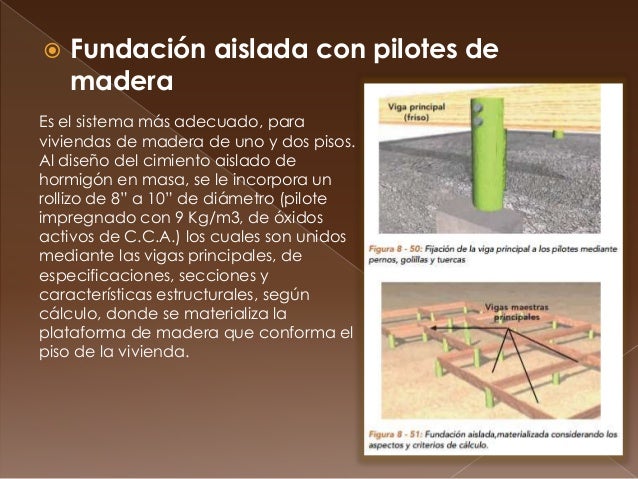 Miembros en estructuras de madera