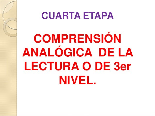 COMPRENCION LECTURA comprencion lectura: