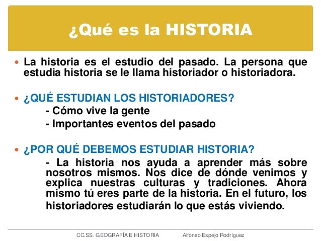 ETAPAS DE LA HISTORIA. 1º ESO