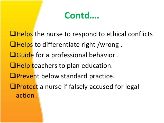 to professional ethics statement guide