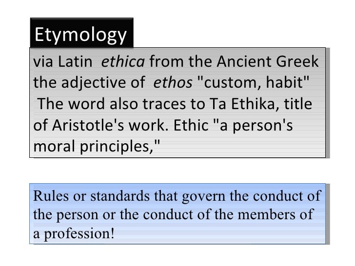 Ethics