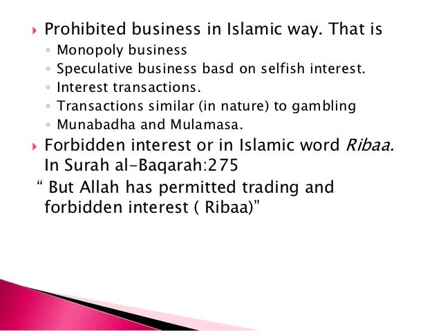 Definition of gambling in islam