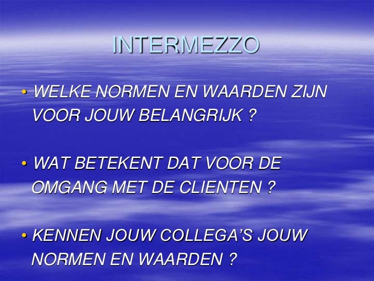 Ethische aspecten bij de zorg