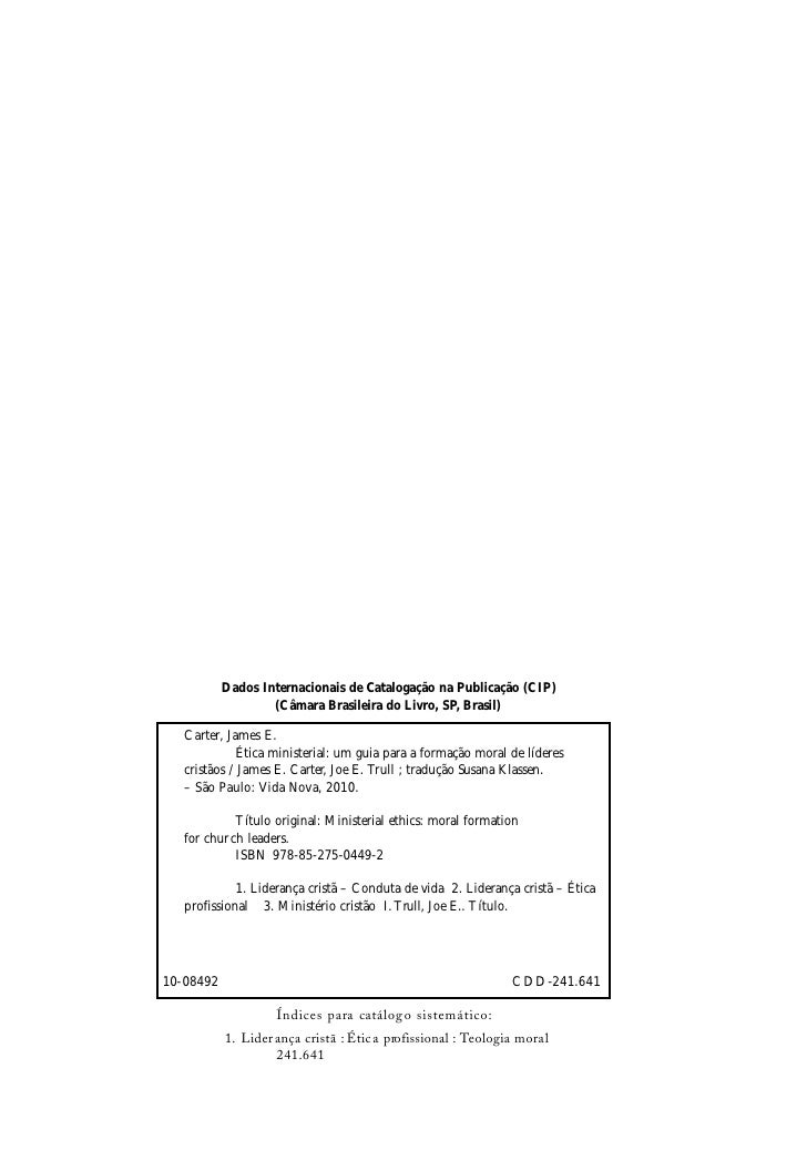 Etica Ministerial Joe E Trull Pdf Free Download