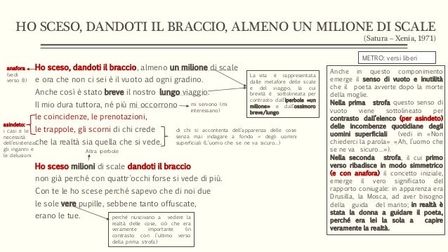 Eugenio Montale con te ho sceso Eugenio Montale con te ho sceso