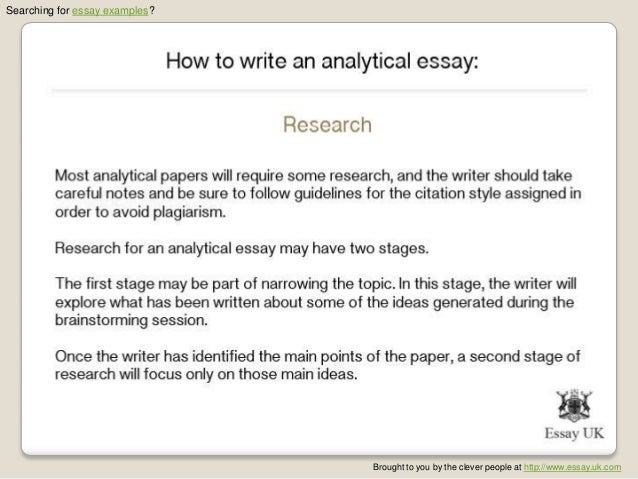 P lang analysis essay tips