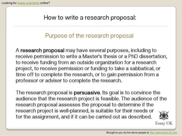 how to write proposal for research paper ppt