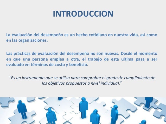 Conclusion Sobre La Evaluacion Del Desempeño www.slideshare.net