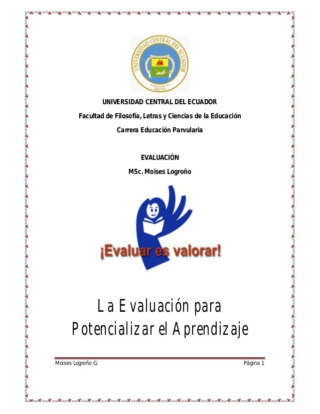 EVALUACION EN EDUCACION INICIAL evaluacion en educacion inicial: