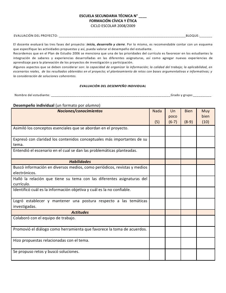 FORMATOS PARA PROYECTOS formatos para proyectos: