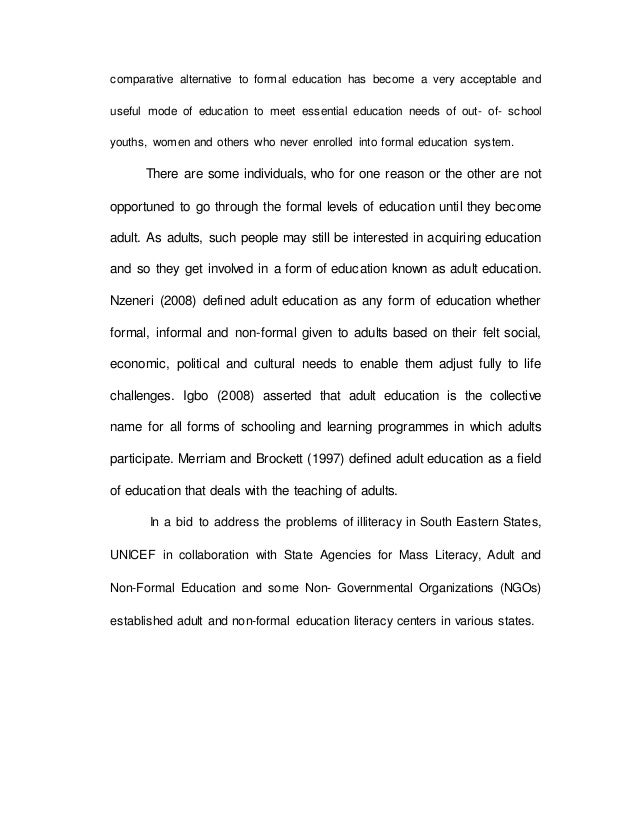 Thesis on community participation in education