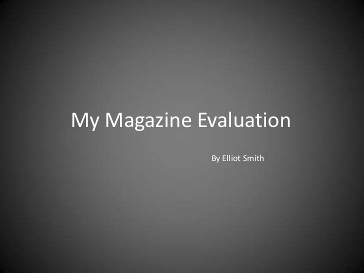 evaluation of coursework evaluation of coursework