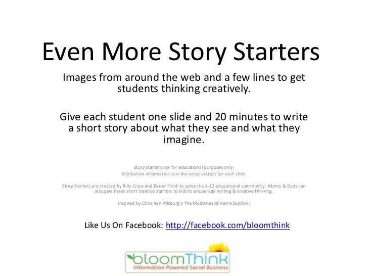 10 great creative writing story starters