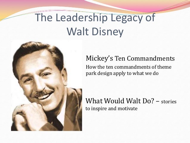 the leadership of walt disney Walt disney & 3 lessons on leadership posted by jeff dixon on june 7, 2014 in all posts, disney trivia, photos | comments off on walt disney & 3 lessons on leadership walt disney did some. the leadership of walt disney Walt disney & 3 lessons on leadership posted by jeff dixon on june 7, 2014 in all posts, disney trivia, photos | comments off on walt disney & 3 lessons on leadership walt disney did some.