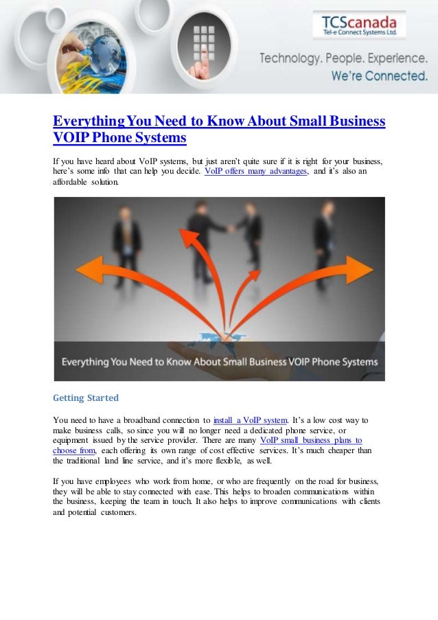 Everything You Need to Know About Small Business VOIP Phone Systems |â€¦