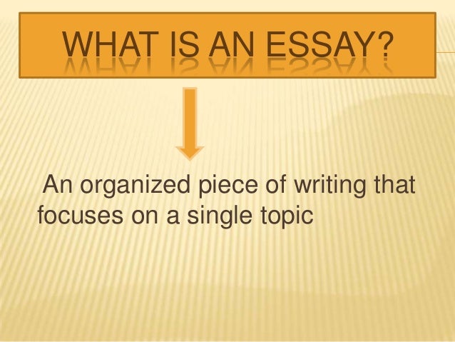 organized essays An organized essay is clear, focused, logical and effective organization makes it easier to understand the thesis to illustrate, imagine putting together a bike. organized essays An organized essay is clear, focused, logical and effective organization makes it easier to understand the thesis to illustrate, imagine putting together a bike.