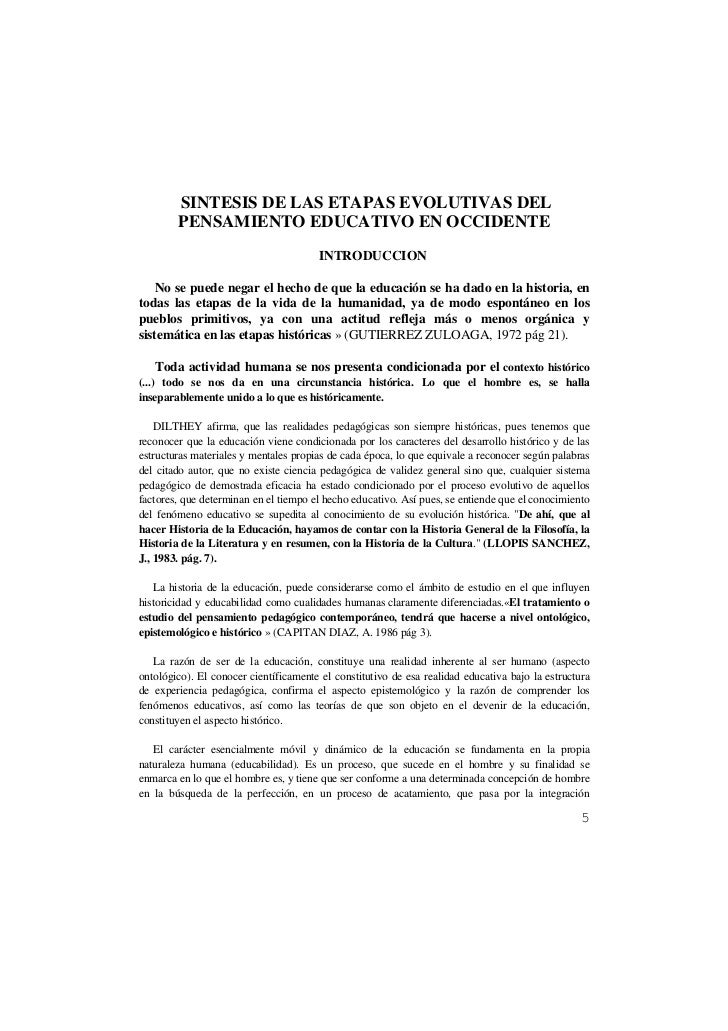 EL PENSAMIENTO EDUCATIVO el pensamiento educativo: