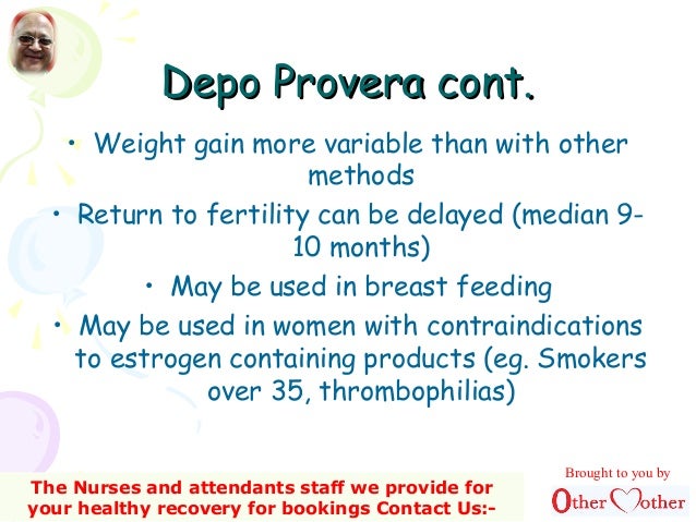 Depo Provera Weight Gain