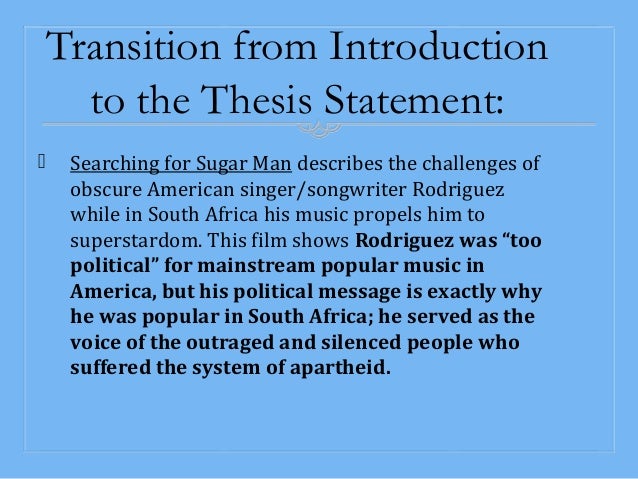 Thesis on film analysis
