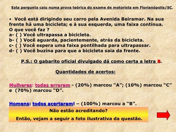 Exame detran ba