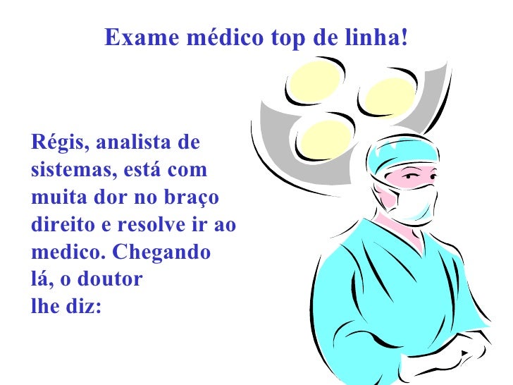 Exame medico para piscina