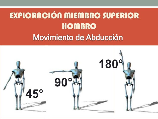 EXPLORACIÓN MIEMBRO SUPERIOR
HOMBRO
 