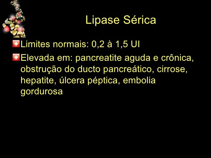 Exame lipase