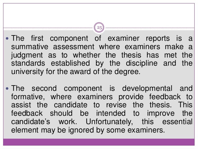 Thesis examiner report example - proofreadwebsites.web.fc2.com