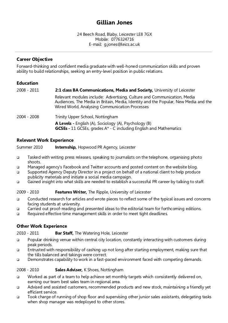 Resume For Student Visa This image has been removed at the request of its copyright owner. CV samples for students