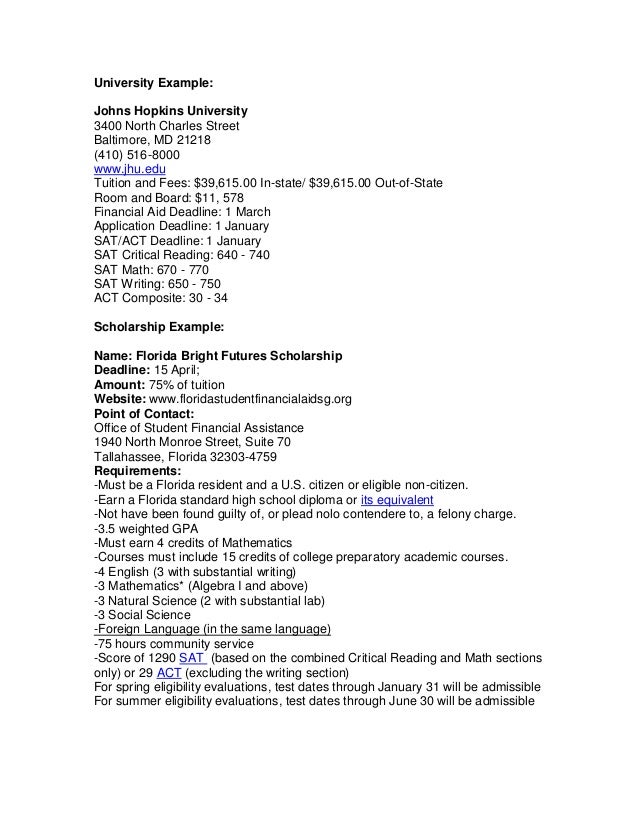 scholarship essay ideas