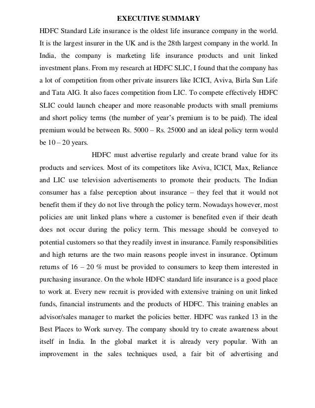 summer internship project report on hdfc standard life insurance bharatpur Summer internship banking and finance here is my project report on the hdfc standard life insurance this is the project report on max newyork life. summer internship project report on hdfc standard life insurance bharatpur Summer internship banking and finance here is my project report on the hdfc standard life insurance this is the project report on max newyork life.