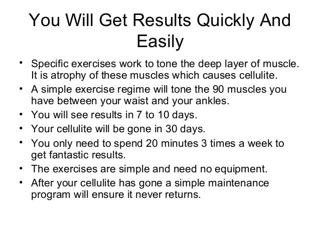 How To Get Rid Of Cellulite Fast At Home Yahoo