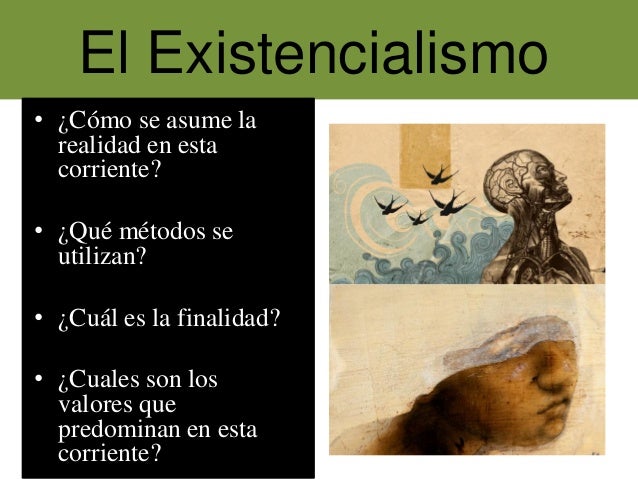 El Existencialismo