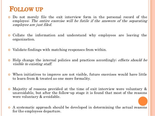 exit interview template