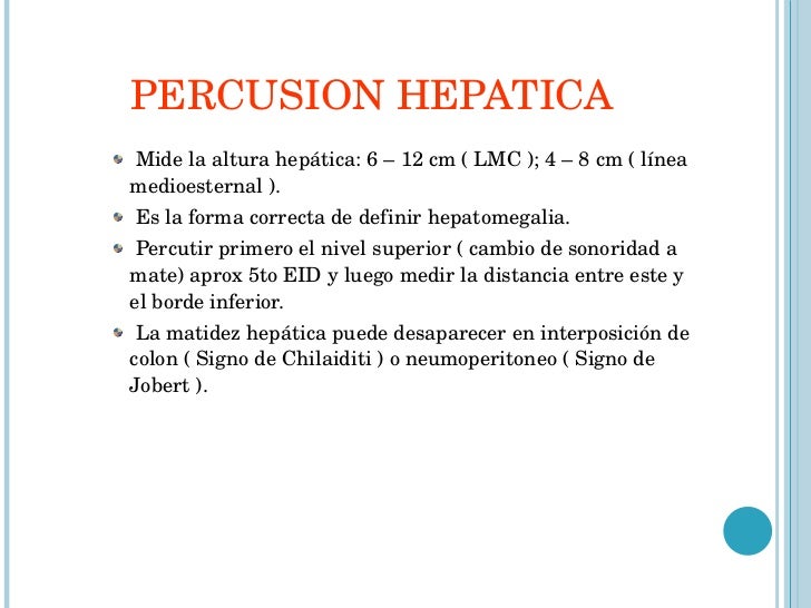 Exploracion de abdomen