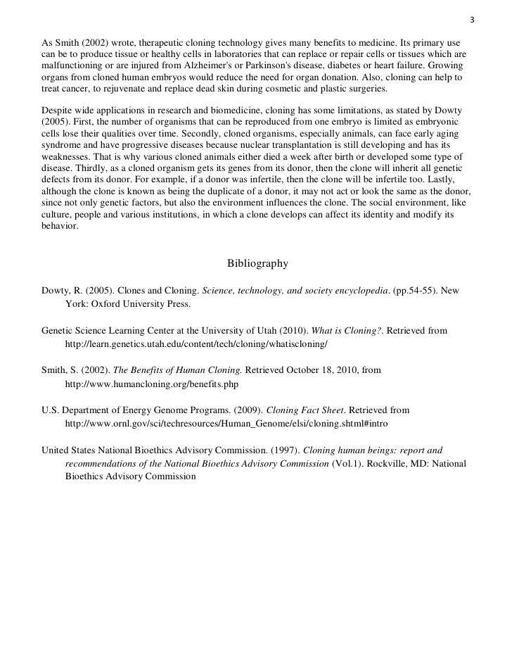 cloning benefits and abuses cloning benefits and abuses