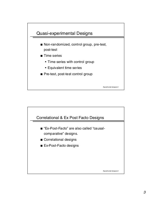 experimental and quasi experimental designs essay experimental and quasi experimental designs essay