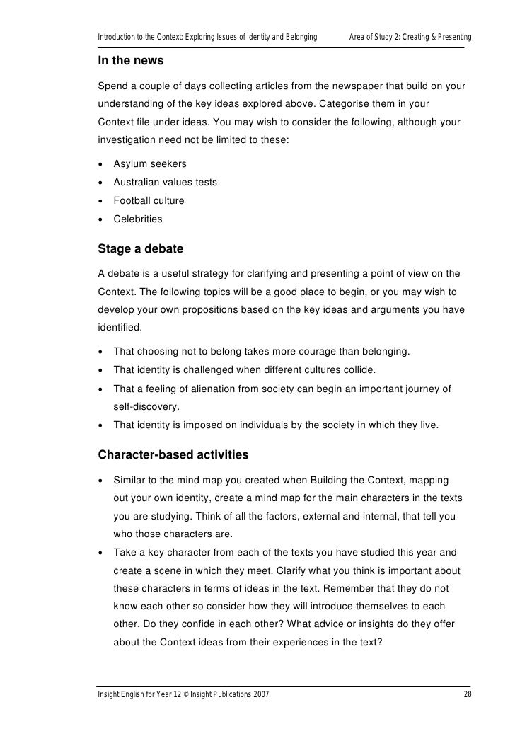Coming Of Age In Mississippi Essay Best Persuasive Essay Topics also Starting A Descriptive Essay English Essay Identity And Belonging Analytical Expository Essay Example