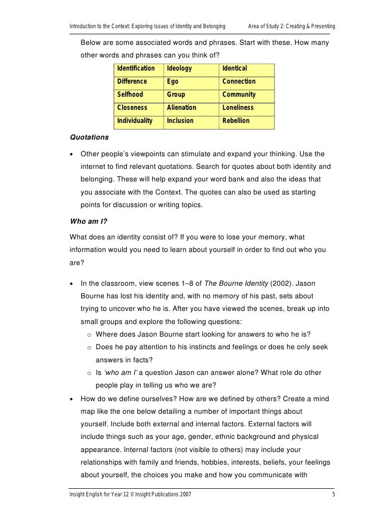Write A Good Thesis Statement For An Essay Topics Of Essays For High School Students also How To Write An Essay Thesis Identity And Belonging Essay Witness English Literature Essay Topics