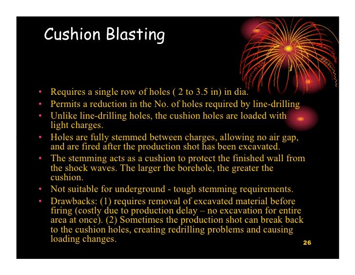 Explosives, Theory Of Breakage And Blasting Operations