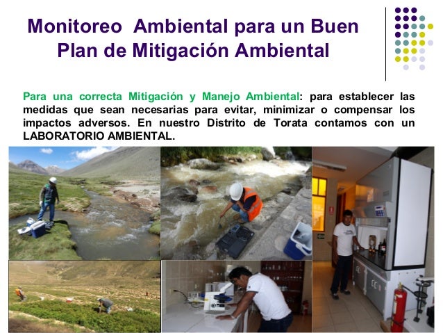 Plan de Manejo Ambiental - Mitigacion
