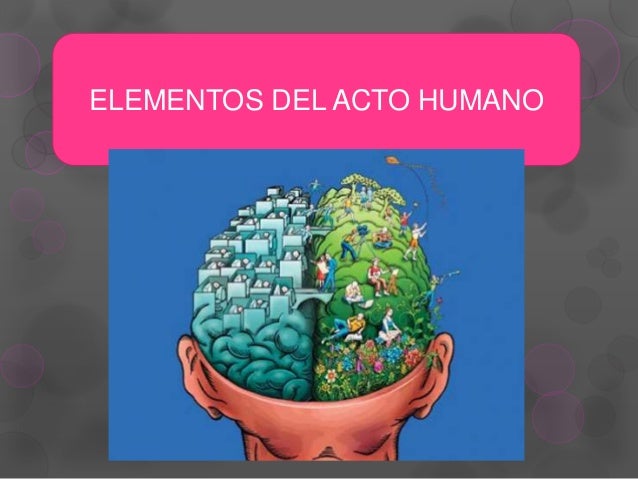 LOS ACTOS HUMANOS