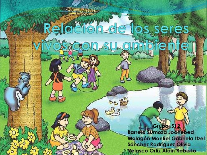Resultado de imagen para los seres vivos y su ambiente