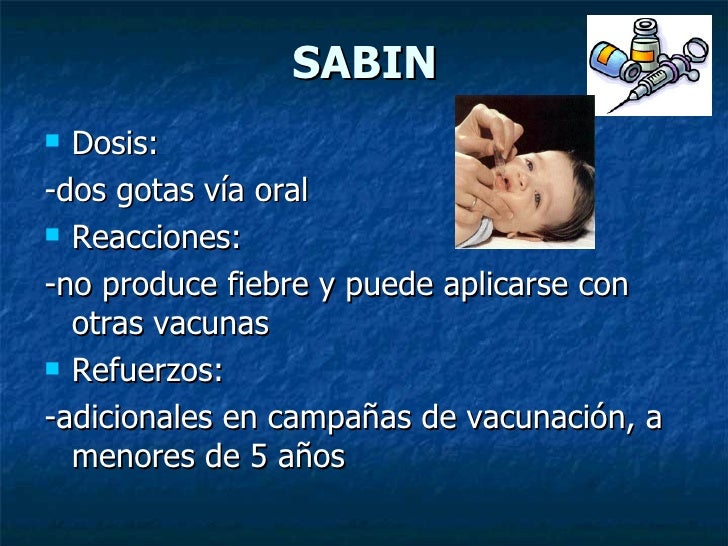 vacuna sabin