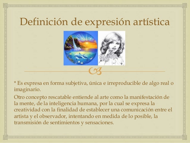 Expresion artistica