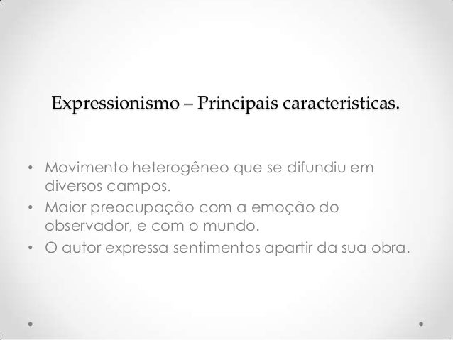 Como surgiu o expressionismo Como surgiu o expressionismo