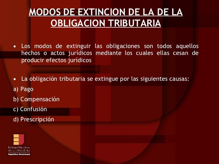 EXTINCION DE LAS OBLIGACION extincion de las obligacion: