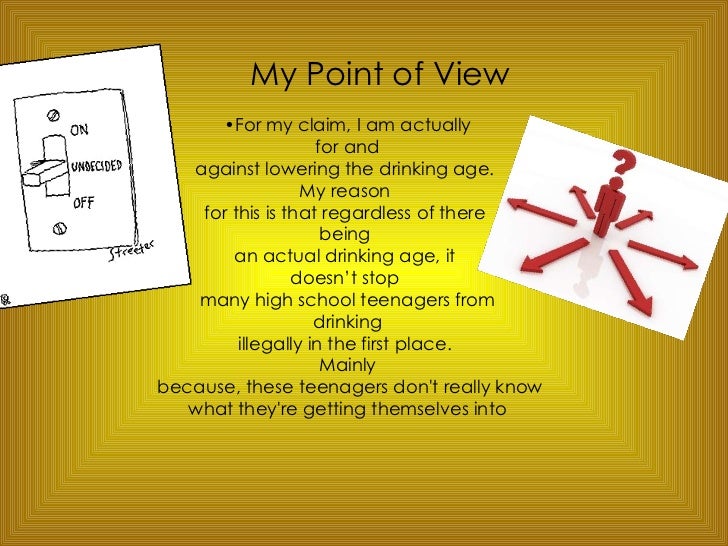 Persuasive essay on drinking age