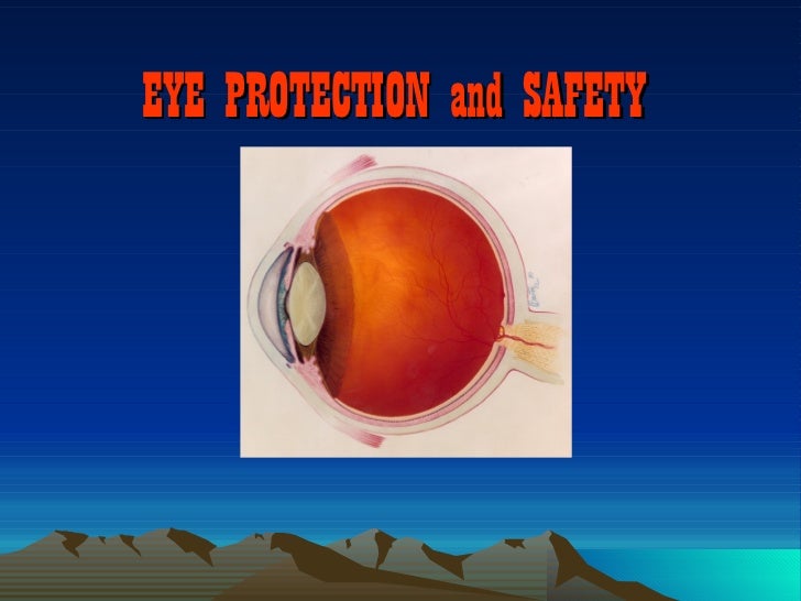 Eye safety presentation