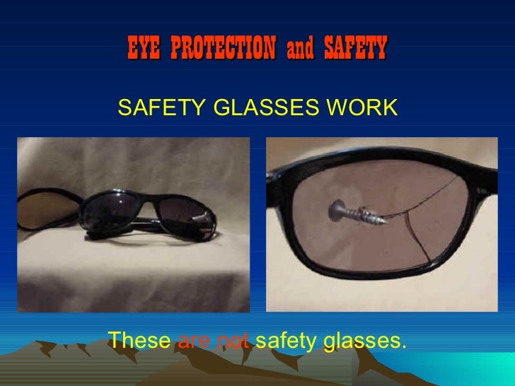 Eye safety presentation